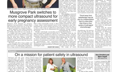 Musgrove Park switches to more compact ultrasound for early pregnancy assessement